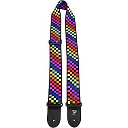 Perri's 2" Polyester Guitar Strap Checker - Rainbow 2 in. Perri's 2" Polyester Guitar Strap Checker - Rainbow 2 in.