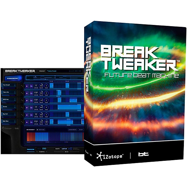 iZotope BreakTweaker Modern Virtual Drum Software Software Download