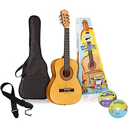 Open Box eMedia My Guitar 3/4 Nylon-String Beginner Acoustic Guitar Pack Level 2 Regular 190839805034
