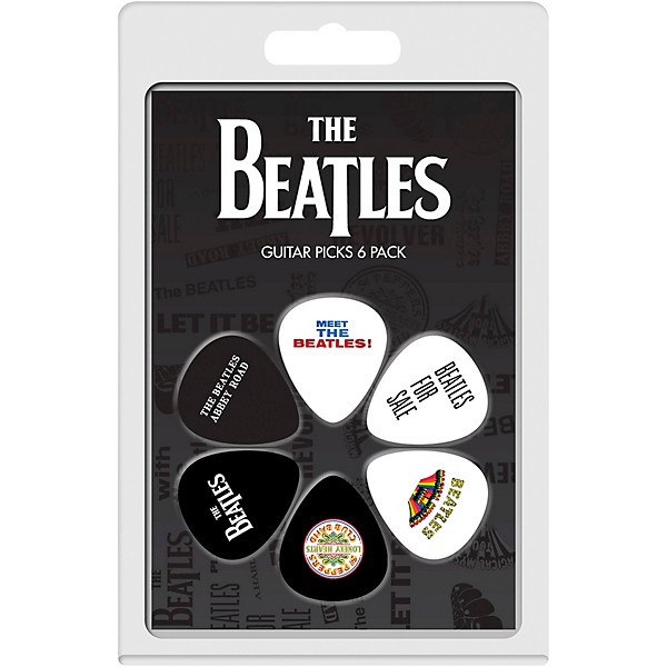 Perri's The Beatles - 6-Pack Guitar Picks Various Albums 1