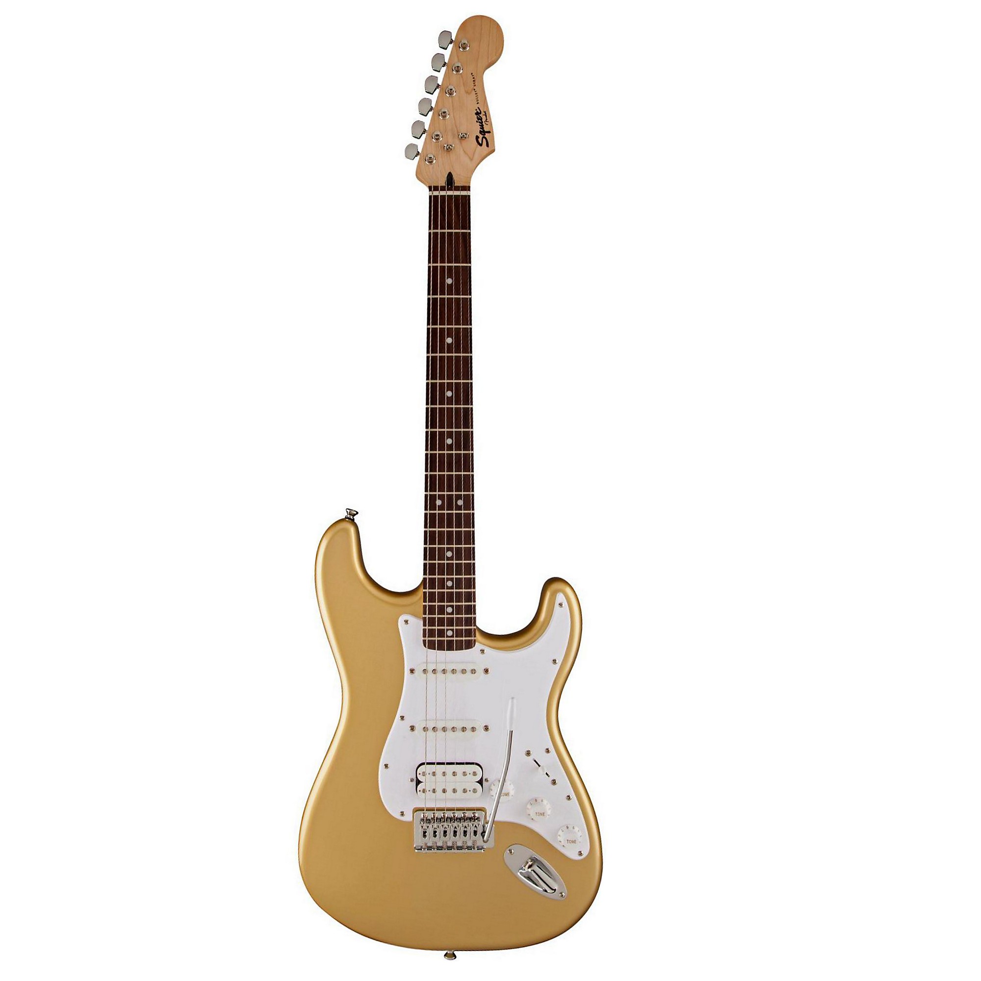 【美品】Squier Bullet SSH Open Box Squier Bullet with Tremolo HSS Aztec Gold | Guitar