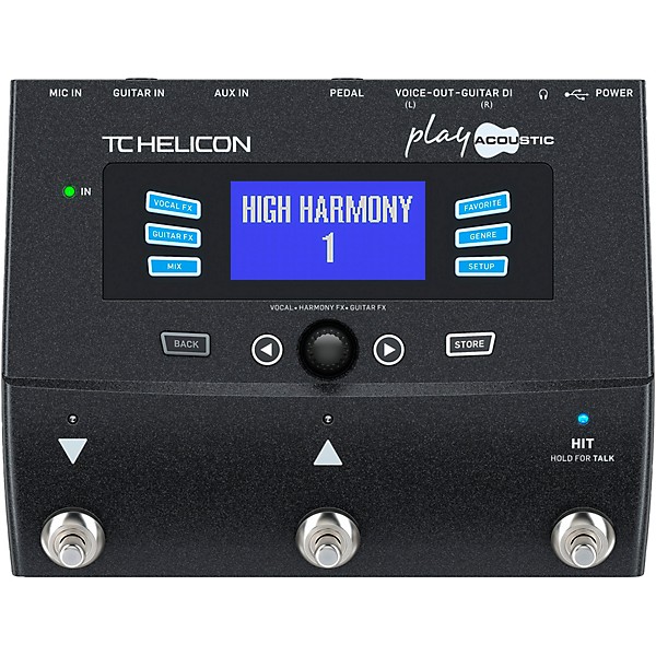 Open Box TC Helicon Play Acoustic Voice Processor for Acoustic Guitarists Level 1
