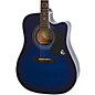 Open Box Epiphone PRO-1 ULTRA Acoustic-Electric Guitar Level 2 Transparent Blue 888365498393 thumbnail