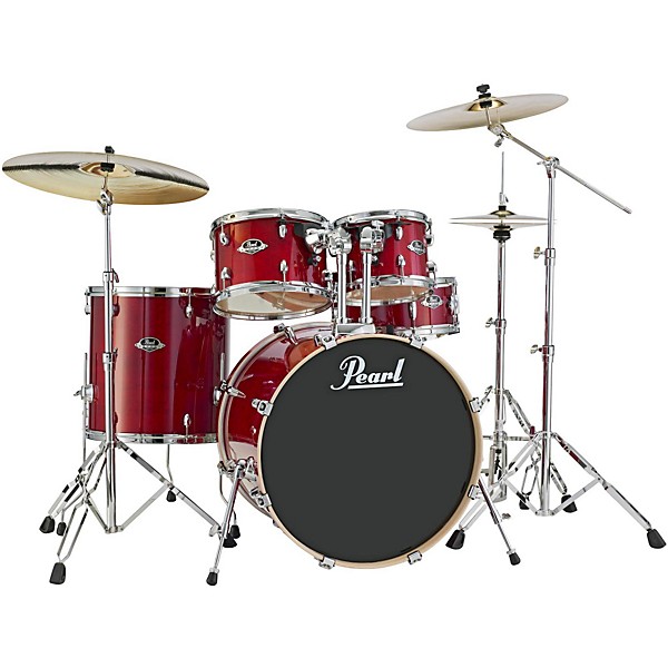Pearl Export EXL New Fusion 5-Piece Drum Set with Hardware Natural Cherry