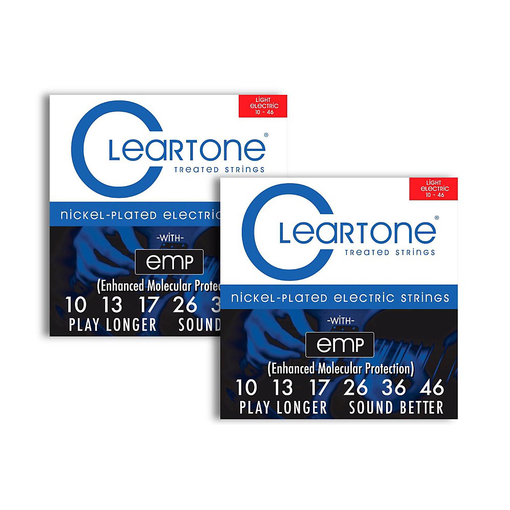 UPC 888365092171 product image for Cleartone Nickel-Plated Light Electric Guitar Strings .10 .462-Pack | upcitemdb.com