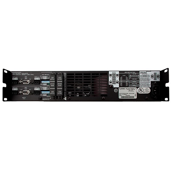 【中古】 The Consultancy Amplifier QSC CX404 4-CH Low-Z Power Amplifier | Guitar Center