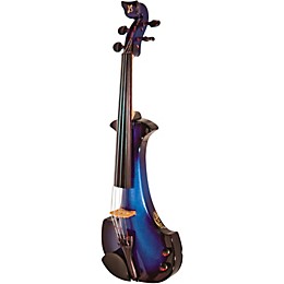 Bridge Aquila Series 4-String Electric Violin Black-Blue