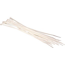 Open Box Hosa WTi173 Cable Ties (20 Pack) Level 1 White