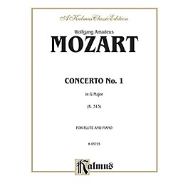 Alfred Flute Concerto No. 1 K. 313 (G Major) for Flute By Wolfgang Amadeus Mozart  Book