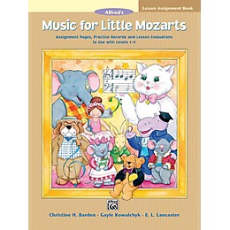 Alfred Music for Little Mozarts Lesson Assignment Book