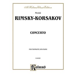 Alfred Trombone Concerto for Trombone By Nicolai Rimsky-Korsakov Book