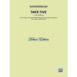 Alfred Take Five for Alto Sax The Dave Brubeck Quartet Book