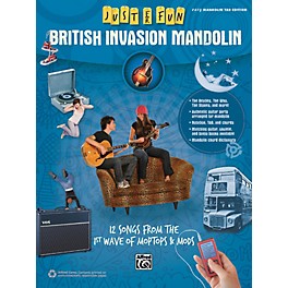 Alfred Just for Fun British Invasion Mandolin Book