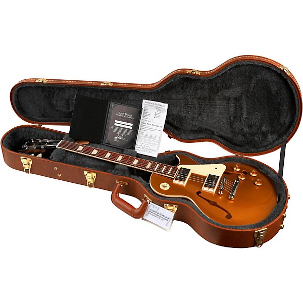 Gibson ES-Les Paul Semi-Hollow Electric Guitar Gold Top