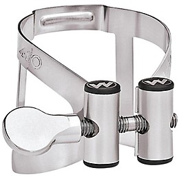 Vandoren M/O Bb Clarinet Ligature and Cap for Masters Mouthpiece Pewter