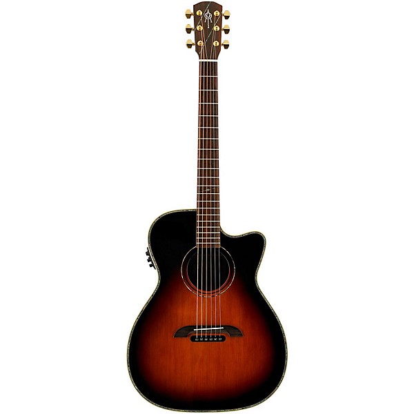 Open Box Alvarez WY1TS Yairi Stage OM/Folk Acoustic-Electric Guitar Level 2 Natural 888366027561