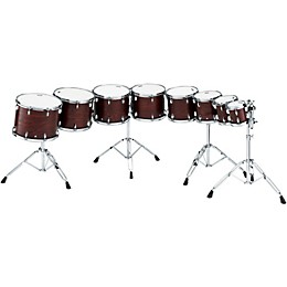Yamaha Grand Series Double Headed Concert Tom 10 x 9 in. Darkwood Stain Finish