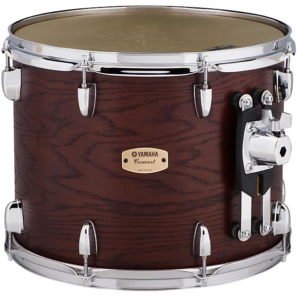 Yamaha Grand Series Double Headed Concert Tom 14 x 11 in. Darkwood stain finish