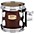 Yamaha Grand Series Double Headed Concer... Yamaha Grand Series Double Headed Concert Tom 6 x 6-1/2 in. Darkwood stain finish