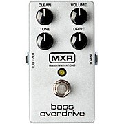 Dunlop M89 Bass Overdrive Effects Pedal Silver for sale