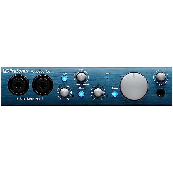 Open Box PreSonus AudioBox iTwo 2x2 USB/iPad Recording System Level 1