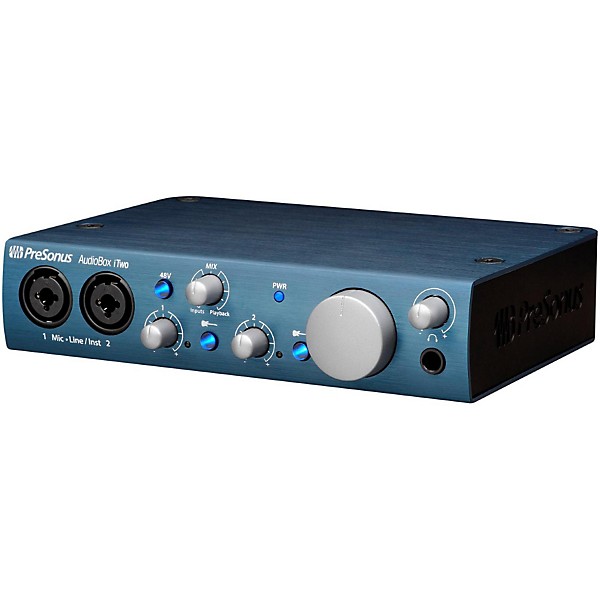 Open Box PreSonus AudioBox iTwo 2x2 USB/iPad Recording System Level 1