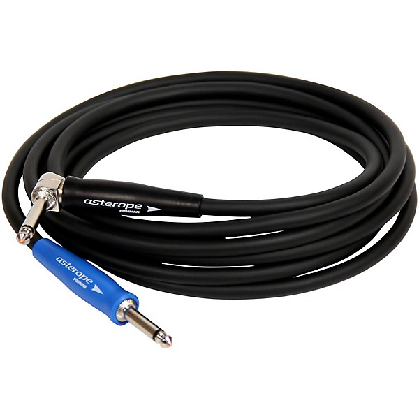 Open Box Asterope Pro Stage 1/4 Inch Right to Straight Instrument Cable Level 1 Black 30 ft.