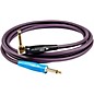 Asterope Pro Studio 1/4" Right to Straight Instrument Cable Purple 20 ft. thumbnail