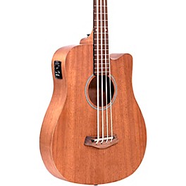 Gold Tone 25" Scale Acoustic-Electric MicroBass Natural