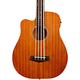 Gold Tone 25" Scale Left-Handed Acoustic-Electric MicroBass Natural