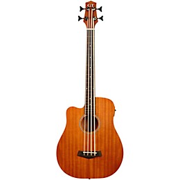 Open Box Gold Tone 25" Scale Left-Handed Acoustic-Electric MicroBass Level 1 Natural
