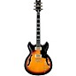 Open Box Ibanez JSM10 John Scofield Signature Semi-Hollowbody Electric Guitar Level 2 Vintage Yellow Sunburst 190839067586