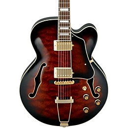 Ibanez Artcore Expressionist AF95FB Hollowbody Electric Guitar Dark Brown Sunburst