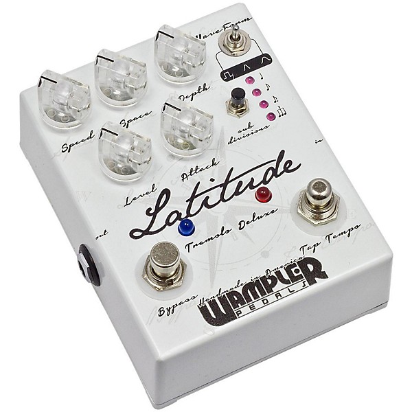 Wampler Latitude Deluxe Tremolo Guitar Effects Pedal
