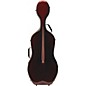 Otto Musica Mirage Series Carbon Hybrid Cello Case 4/4 Burgundy thumbnail