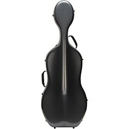 Otto Musica Mirage Series Carbon Hybrid Cello Case 4/4 Silver Gray