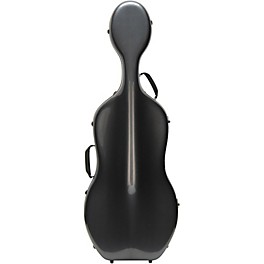 Otto Musica Mirage Series Carbon Hybrid Cello Case 4/4 Silver Gray