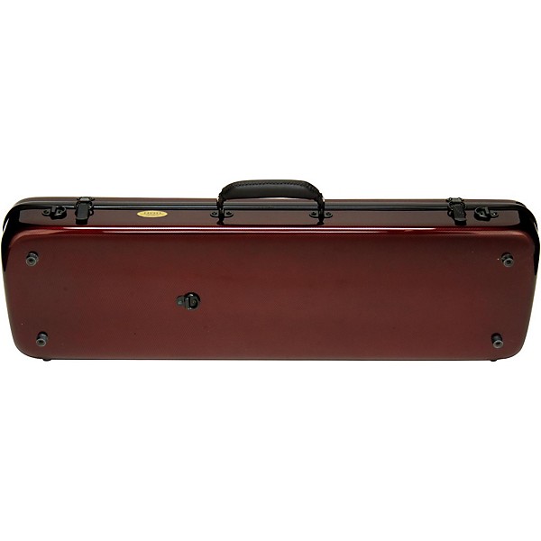 Otto Musica Mirage Series Carbon Hybrid Violin Case 4/4 Burgundy