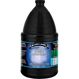 Black Label Thick Myst High Density Fog Juice - 1 Gallon