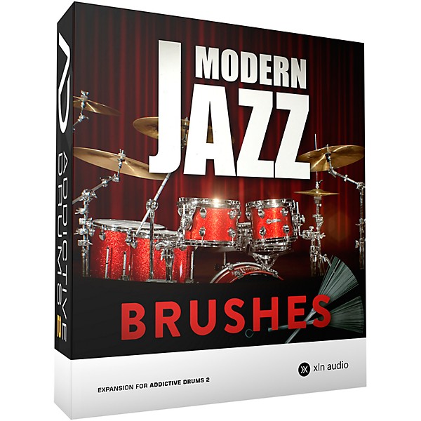 XLN Audio Addictive Drums 2  Modern Jazz Brushes Software Download