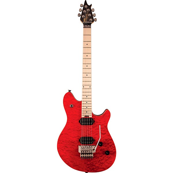 Open Box EVH Wolfgang Standard Electric Guitar Level 2 Transparent Red 190839372758