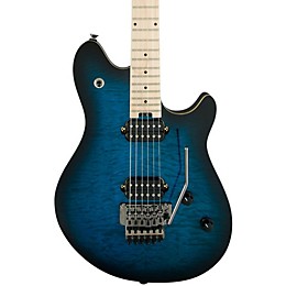 Open Box EVH Wolfgang Standard Electric Guitar Level 2 Transparent Blue Burst 190839440112