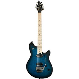 Open Box EVH Wolfgang Standard Electric Guitar Level 2 Transparent Blue Burst 190839440112