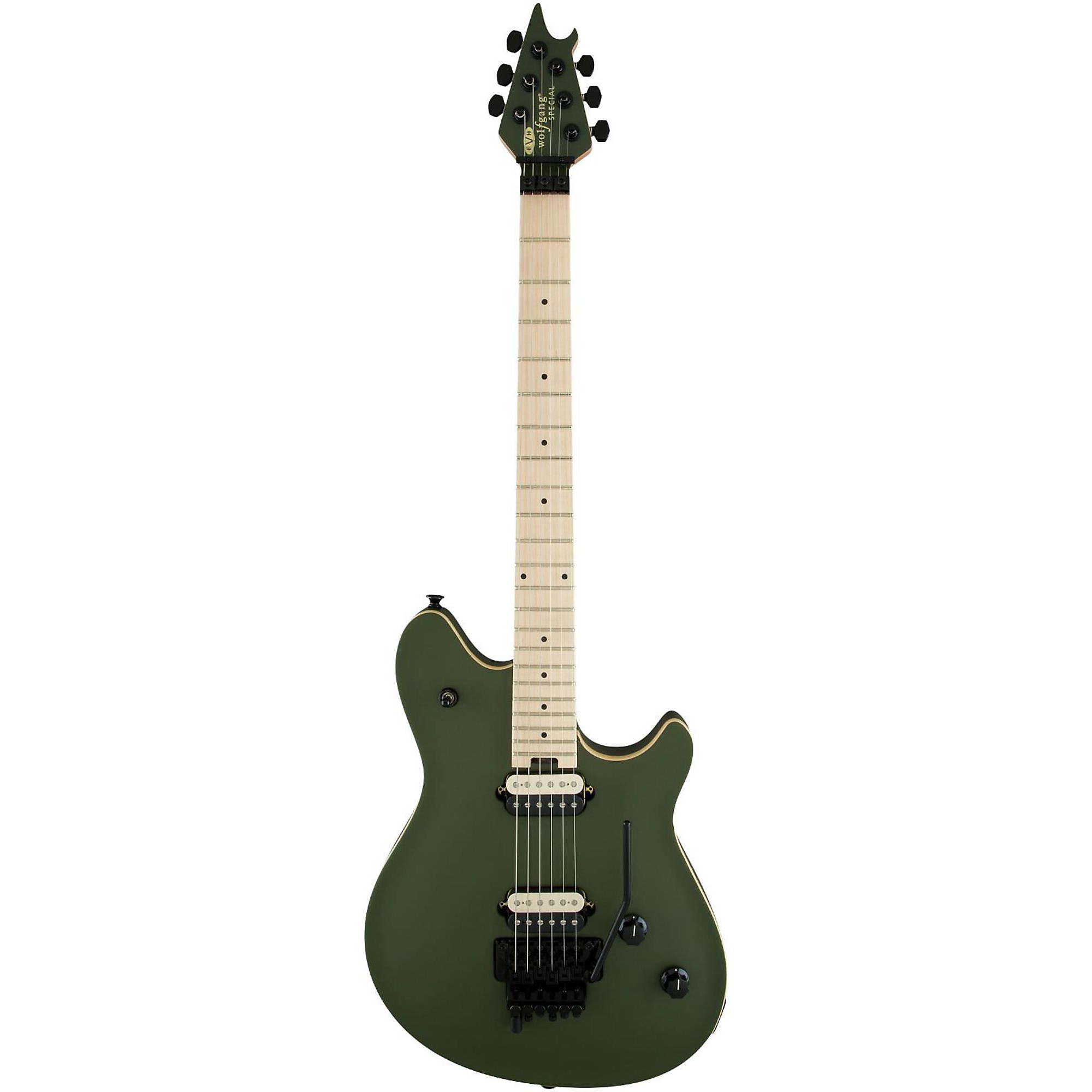 Open Box EVH Wolfgang Special Electric Guitar Matte Army Drab