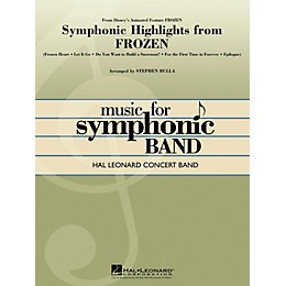 Hal Leonard Symphonic Highlights From Frozen Hal Leonard Concert Band Series Level 4