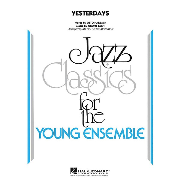 Hal Leonard Yesterdays  - Young Jazz Classics Level 3