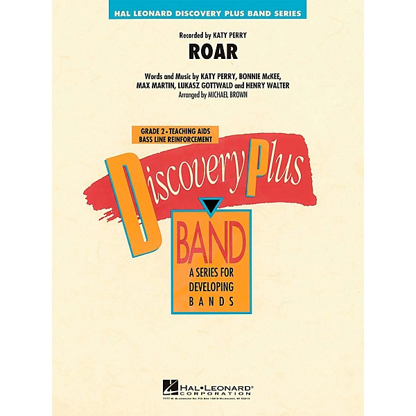 Hal Leonard Roar - Discovery Plus Concert Band Level 2