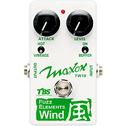 Open Box Maxon Fuzz Elements Wind Guitar Fuzz Pedal Level 1