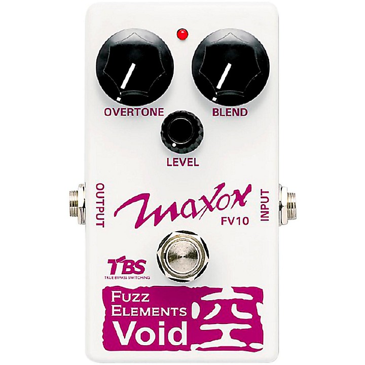 Maxon FV10 Fuzz Elements - Void Fuzz Guitar Effects Pedal | Guitar