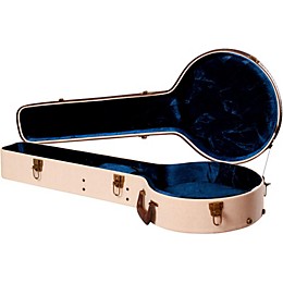 Open Box Gator GW-JM BANJO XL Journeyman Burlap Banjo Acoustic Deluxe Wood Case Level 2 Beige 197881138288